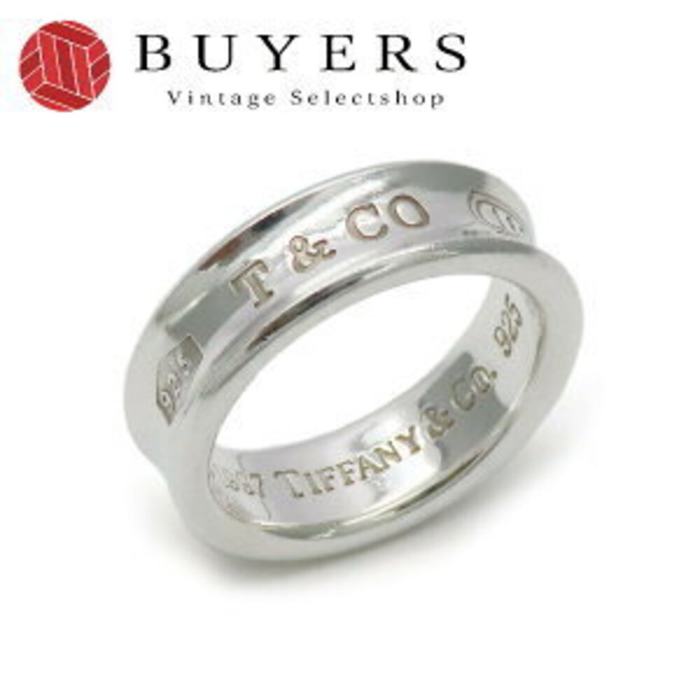 Tiffany Co ring silver narrow accessory